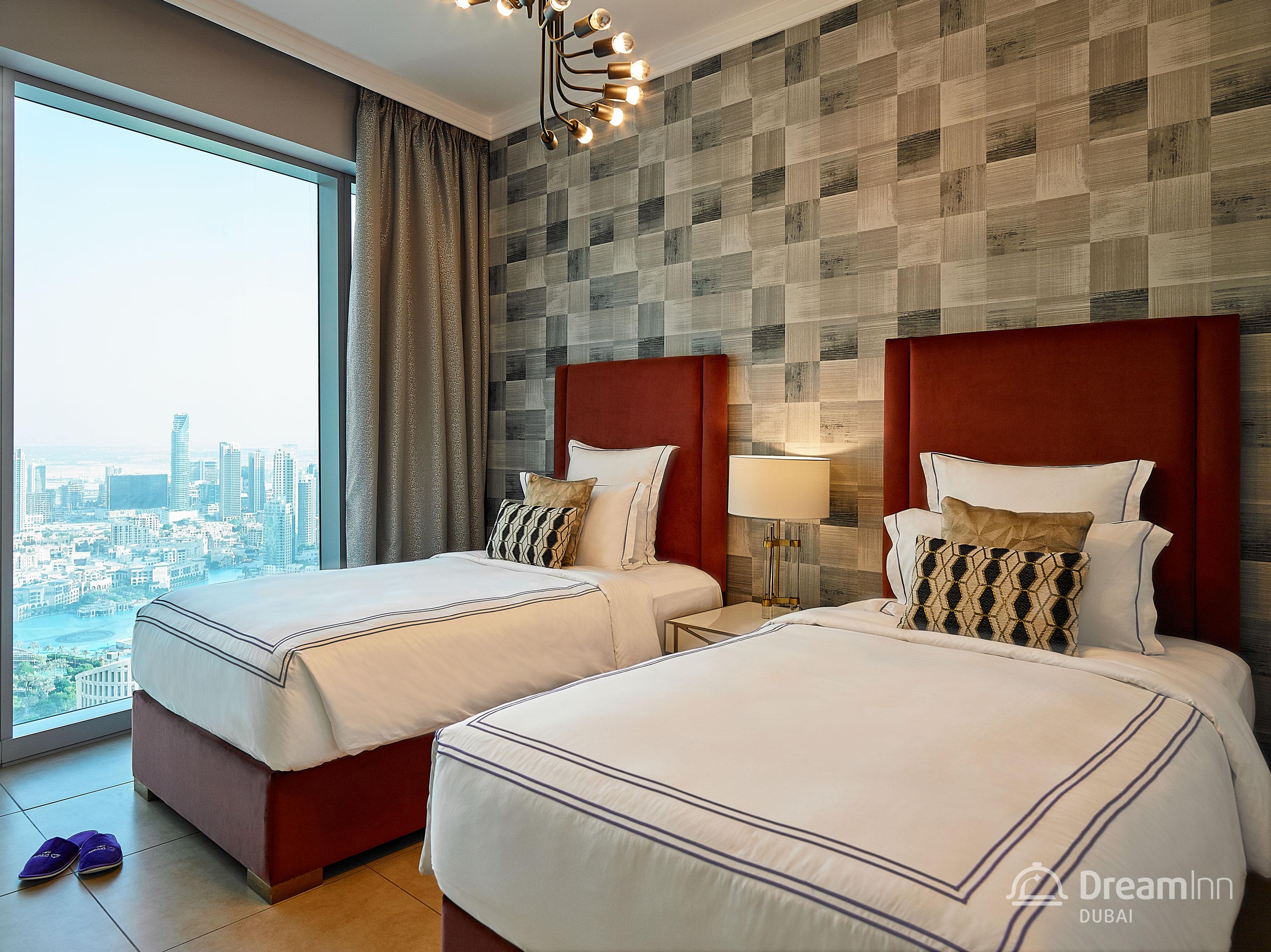 Dream Inn Apartments - 48 Burj Gate Downtown Skyline Views Dubái Exterior foto