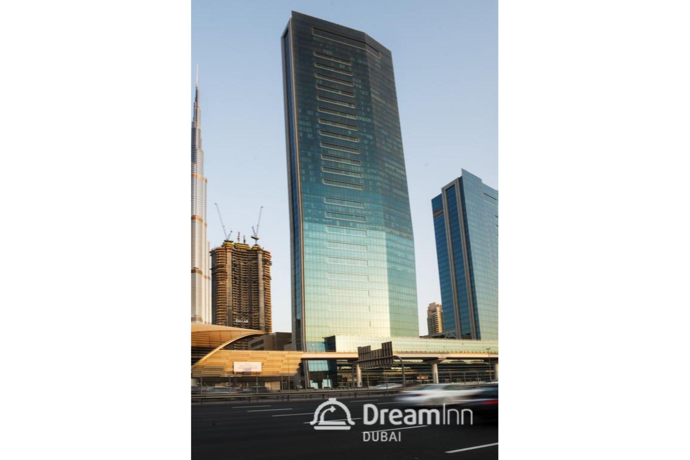 Dream Inn Apartments - 48 Burj Gate Downtown Skyline Views Dubái Exterior foto